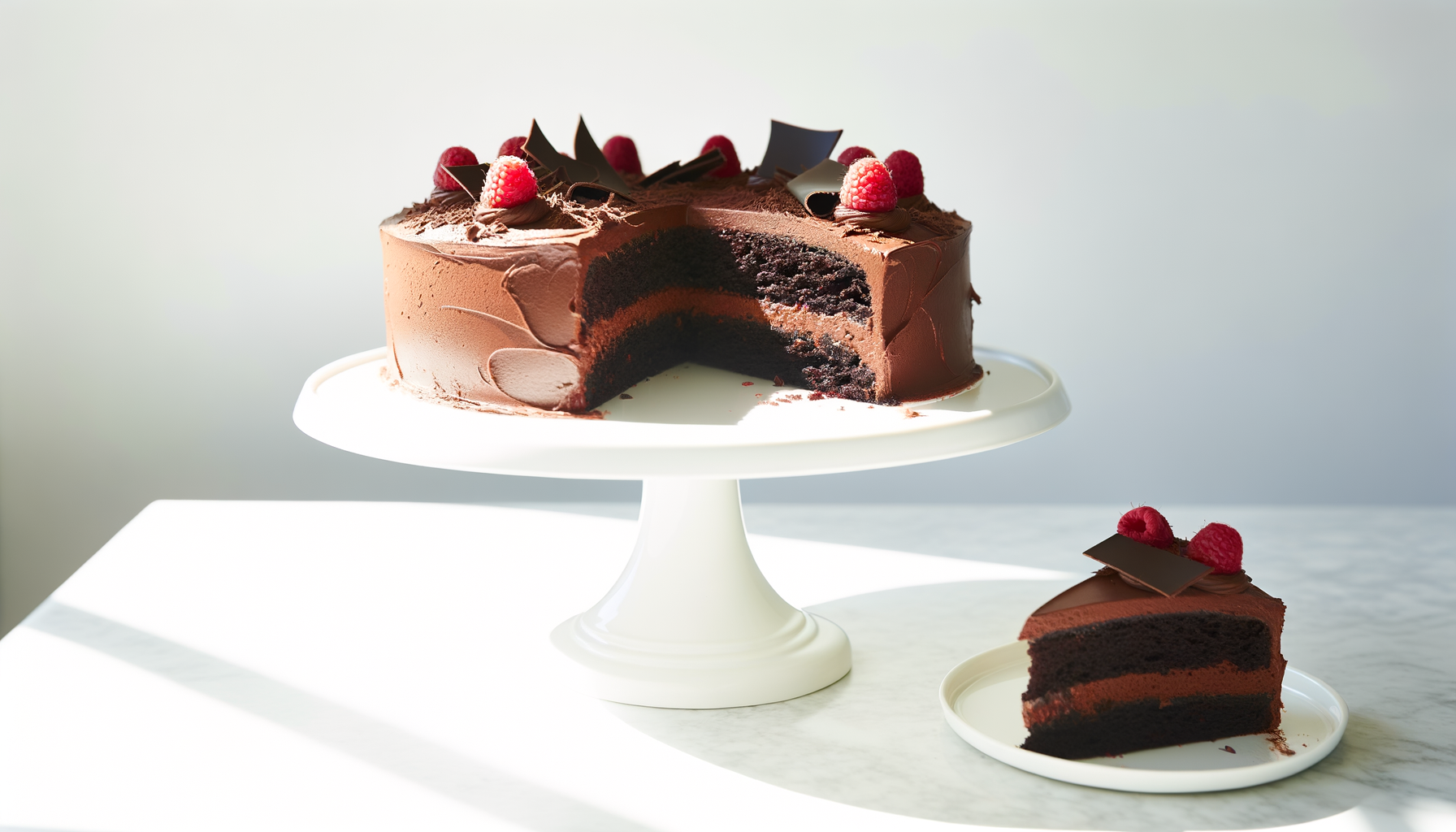 Torta al Cioccolato Sana
