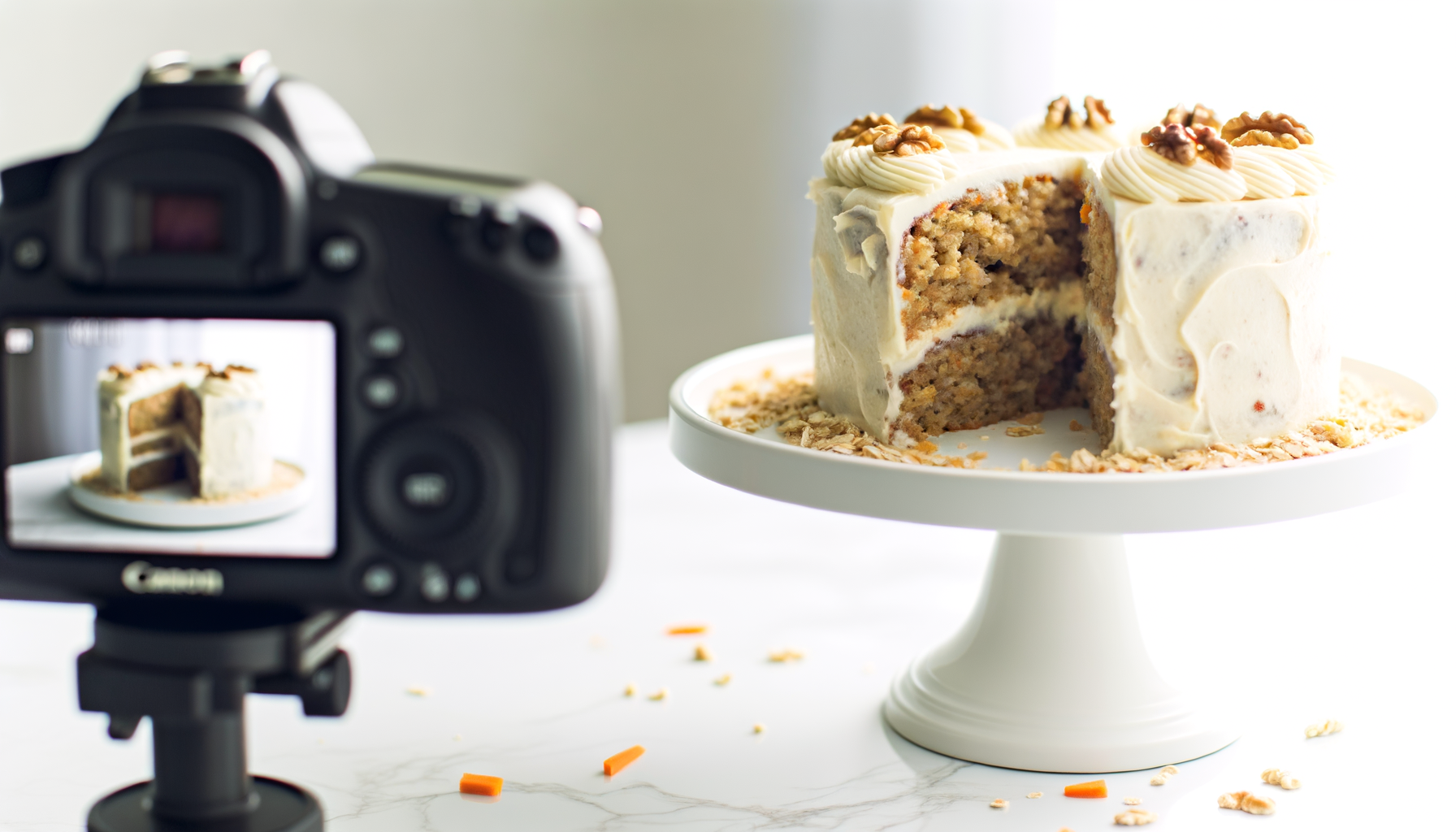 Torta di Carote e Avena Sana