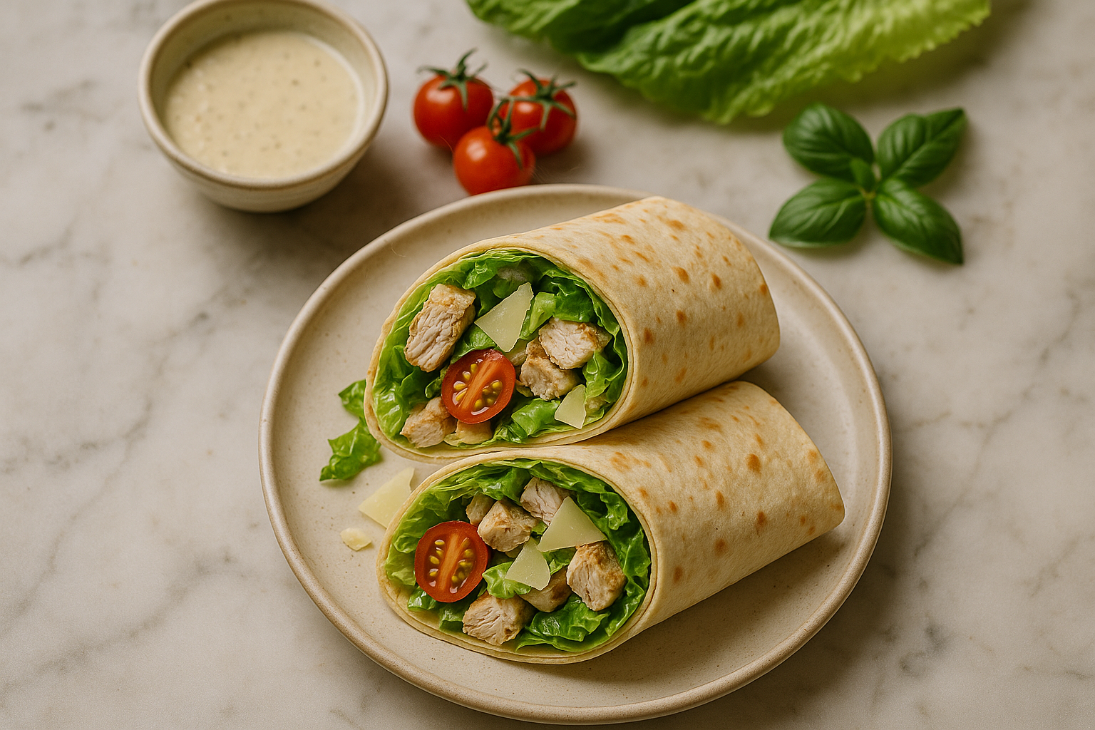 Wrap Caesar di Pollo