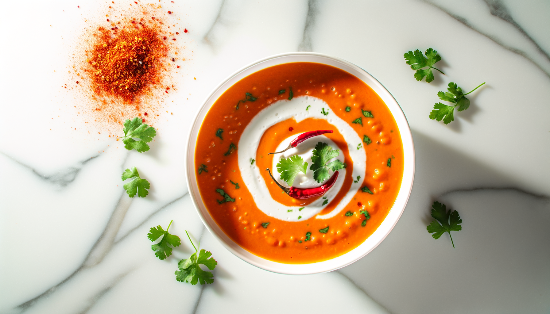 Zuppa di Lenticchie Rosse e Cocco